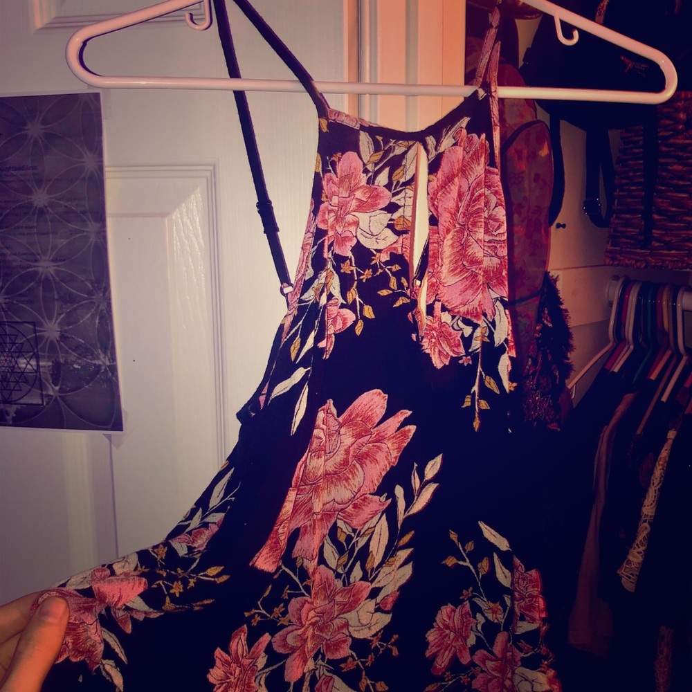billabong floral tank